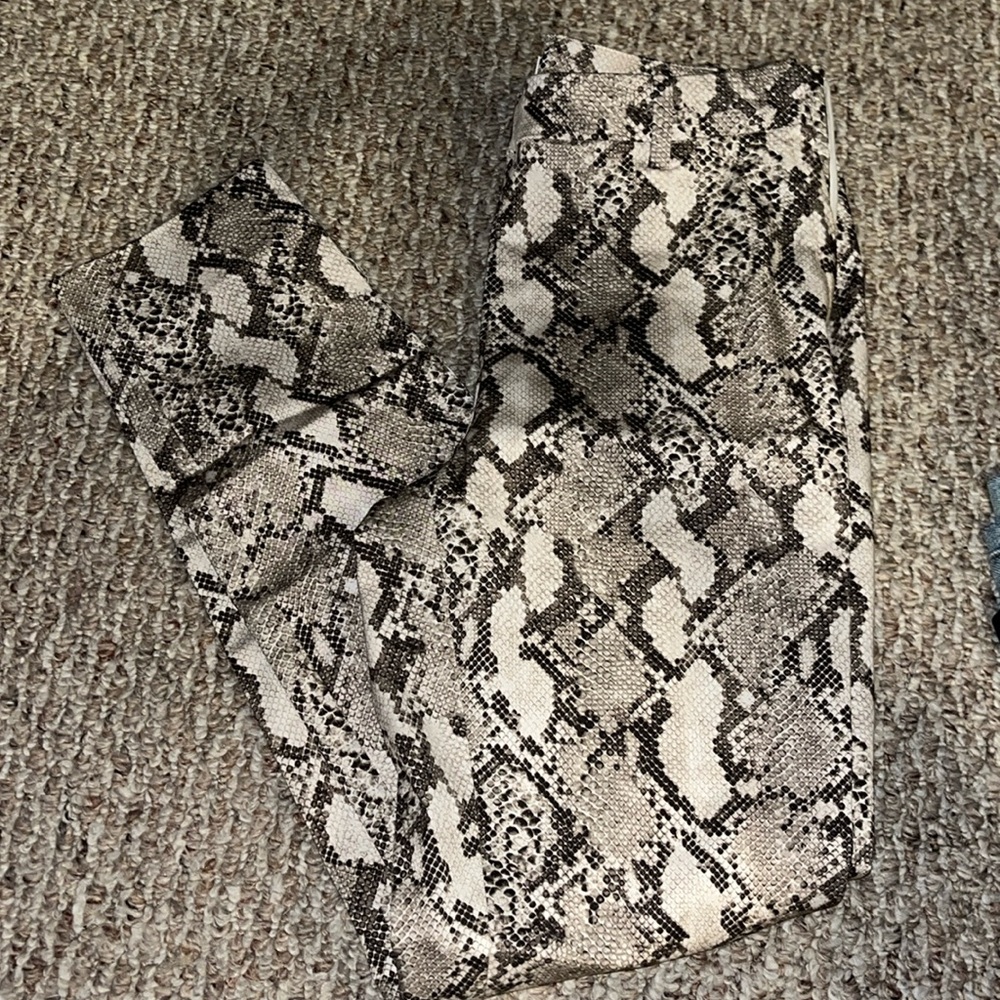 H&M snake slacks